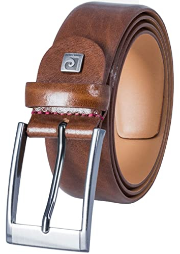 Pierre Cardin Herren Gürtel, Braun, Bundweite 85 cm Gesamtlänge 100 cm W 33.5 M