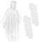Okydoky Regenponcho mit Kapuze(Transparent,20 Stück) Kordelzug Kapuze und Dickeres Material, Wasserdicht Einweg Regenjacken für Festivals, Konzert, Wandern, Radfahren, Camping, Outdoor(Poncho,20).DE
