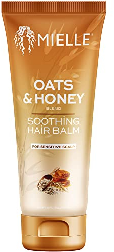 Mielle Organics Oats & Honey Soothing Hair Balm 6oz.