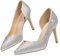 Perphy Glitzer-Pumps mit spitzem Zehenbereich, Stiletto-Absatz, Pumps für Damen, Silber, 40.5 EU