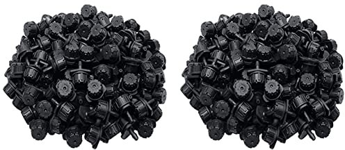 300 unidades serie goteros de riego ajustable aspersores 1/4 pulgadas