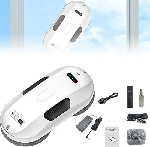 JOSKAA Window Cleaner Robot,Window Vacuum Cleaner Glass Window Cleaning Electric Robot,for Outdoor/Indoor Windows Cleaning-High Windows,Balcony,Glass Terrace,Bathroom