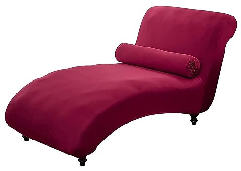 WWYL Chaiselongue Schonbezüge, Bezug für relaxliege Wohnzimmer chaiselongue bezug husse relaxliege bezug für Wohnzimmer liegesessel (Burgundisch)