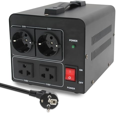 220V to 110V Step-Up and Step-Down Transformer 110V to 220V Voltage Converter 1000W Power Transformer,1000VA