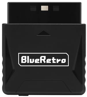 BITFUNX RetroScaler - Mini adattatore per controller wireless PS2/PS1, supporta console di gioco PS2/PS1, compatibile con controller Bluetooth PS3/PS4/PS5, Xbox One S, Series X/S, Switch Pro