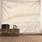 CEVAN Wandbehang Familie Tapisserie Kit Minimalismus-Thema-Korn-Muster Wandbehang Dekoration Balkon Wanddekoration Draußen Kunst Dekorationen Decke Wandbehang Stoff Weiß 350x250cm
