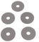 PETSTIBLE Flush Valve Seals, 5 Pcs For Roca Dual Flush Valve Toilet D1D D2D Diaphragm Gasket Seal AH0007100R