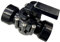 Vannes de piscine 3 voies 3,8 cm Accessoires de piscine 3 voies Vannes de dérivation pour spas et piscines