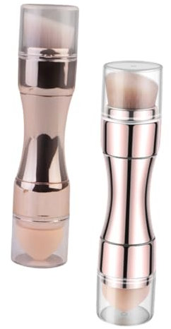 SOESFOUFU 2stücke Kosmetikpinsel Lidschatten Concealer Foundation Pinsel Für Frauen Tragbar Mit Dichten Pinselhaaren Für Angenehmes Make-up