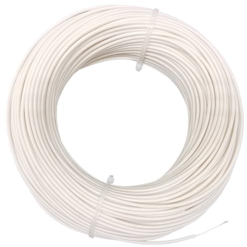Cavo elettrico in silicone, filo riscaldante a spirale in lega di gomma siliconica da 100 m, resistenza 0,3-588 Ohm/M Cavo riscaldante multiuso Filo caldo elettrico, dimensione-Ohm(588)(10)