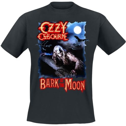 Ozzy Osbourne 40 Years of Bark At The Moon Männer T-Shirt schwarz