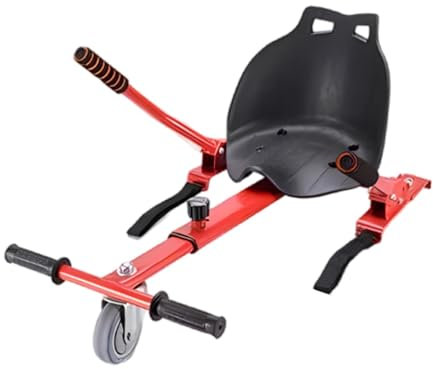 Hoverkart-Sitzbefestigung: verstellbarer Kartsitz, Balance-Roller kompatibel mit Hoverboards | Hoverboard-Sitzbefestigung, einfach zu montierendes Zubehör, Kart für Kinder wachsen