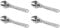 GREOHNMPAW 4X 4 Inch 100mm Mini Size Metal Adjustable Spanner Wrench