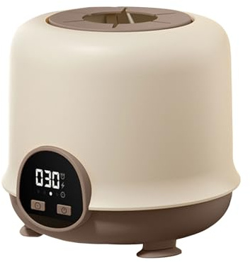 Shaker De Lait Électrique - Mélangeur De Biberon, Mélangeur De Formule | Stirrer À Faible Bruit Automatique, Mélange Bidirectionnel À 360 °, Shaker En Bouteille Anti-Bouteille Avec Affichage LED Pe