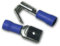 20 x Flachsteckhülse mit Abzweig Blau 1,5-2,5mm²