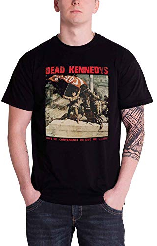 Dead Kennedys T Shirt Convenience Or Death offiziell Herren Nue Schwarz
