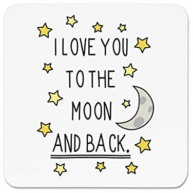 I Love You To The Moon And Back Fridge Magnet