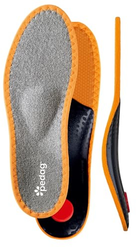 pedag Sneaker Magic Step Einlegesohle mit Memory Schaum – super Laufgefühl | polstert deinen Fuß individuell | Fußbett gibt Fuß, Knöchel & Kniegelenken Halt | Frottee nimmt Fußfeuchte auf