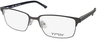 Timex Tmx Shoot Out Monture de lunettes de designer américain, Gris, 51/16/135