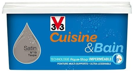 V33 Peinture Cuisine & Bain Taupe n°19