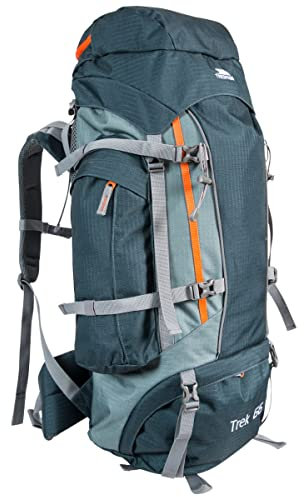Trespass 66L Black Rucksack Trek