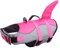 Queenmore Schwimmweste Hund Einstellbare Hunde Schwimmweste, Ripstop Rettungsweste mit hohem Auftrieb und langlebigem Rettungsgriff für Hund für kleine mittlere Hunde, (Pink,XS)