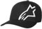 Alpinestars, Corp Shift 2 Flexfit, Baseball Kappe, Schwarz-Weiss, 23X, Mann