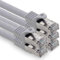 2,0m - grau - 5 Stück CAT.7 Computer Ethernet Kabel Netzwerkkabel (Rohkabel) Patchkabel S-FTP LSZH PIMF 10GB s RJ45 Stecker Cat6a