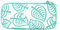 PUSOKEI Sac de Protection de Rangement pour Console de Jeu, Housse de Transport étui de Rangement pour Animal Crossing （Vert + Blanc）