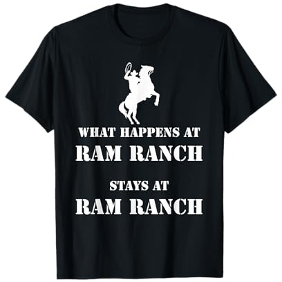 Ram Ranch Cowboy T-Shirt meme T-Shirt