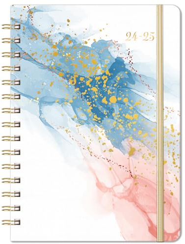 Planer 2023 - Wochen- & Monatsplaner von Januar 2023 bis Dezember 2023, 16,3 x 21,6 cm, Planer 2023 mit flexiblem Einband, Planer mit Gummizugverschluss, beschichtete Tabs, Innentasche