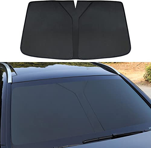 MUEdie Compatible Con Porsche Macan 2014-2021, Parasol Para Parabrisas, Protege El Interior Del Coche Del Sol, Accesorios Interiores