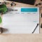 Gadaleta Digital Industries - Planning da scrivania Personalizzato - 3 Pezzi - Per la tua azienda - Formato A3-50 Settimane (Fogli) - Personalizza Subito