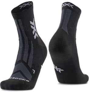 X-Socks Hike Discover Ankle Socks - Ultimative Atmungsaktivität, Blasenschutz, Geruchsresistenz, verbesserter Komfort und Haltbarkeit für ausgedehnte Wanderabenteuer - Blau/Blau, 35-38