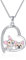 YAFEINI Collier pingouin/cochon d'Inde/flamant rose/panda rouge/hippopotame/chat/canard/koala/ours/panda/axolotl/cardinal rouge en argent sterling 925 pour femme ou sœur, Argent sterling, Non connu