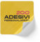 200 Stickers adesivi personalizzati formato a scelta - Stampa adesivi etichetta personalizzata con logo, scritte o immagini etichette multiuso (Quadrato 5x5 cm)