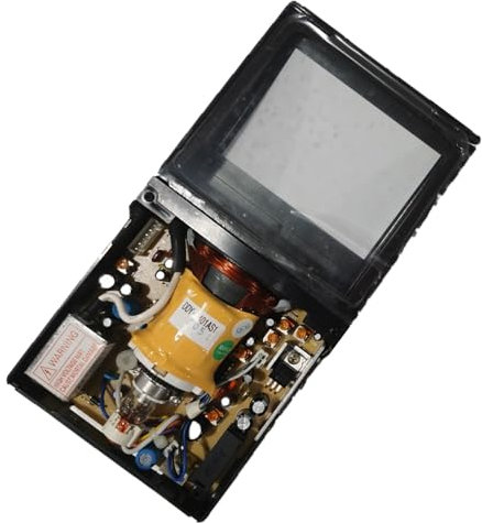 ZEZEFUFU 12V 1 Set 4 CRT Monitor Bianco Nero Monitor Vintage CRT Schermo Immagine Elettronica Tubo