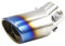 Auspuffendrohr Für Opel Für Astra Für Gtc Für Corsa Für Insignia Für Mokka KX3 KX5 Auto Zubehör Schwanz Kehle Auspuffrohr Dekoration Auspuff Endrohr (Color : D)