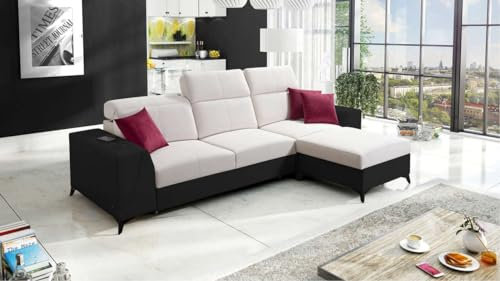 Best For Home Ecksofa Bill I Mix, mit eine USB