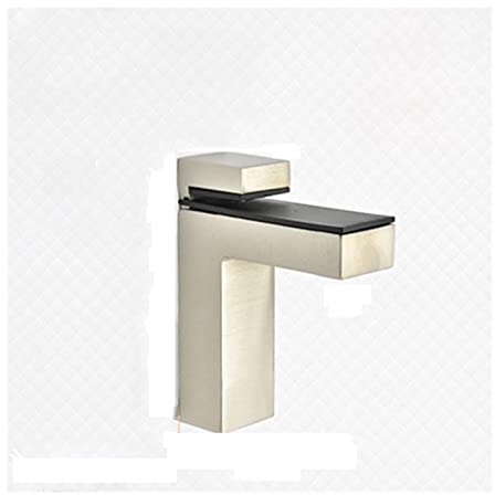 Regalträger 2 Stücke Metall Verstellbare Regalklemme Glasregal Halterungen Wandhalterung Metall Einstellbar L Form Partition Halterung Clip Regal-Bodenträger unsichtbar (Color : Gold)