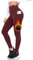 ACTINPUT Thermo Leggings Damen Gefütterte Thermoleggins High Waist Thermohose Winter Warme Sportleggins Strumpfhosen Yogahose Laufhose Sporthose mit Taschen(Rot,L-XL)