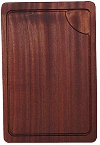 ISCBAFYX Tabla De Desayuno Tabla De Merienda De Madera Tabla De Cortar Rectangular De Madera Tabla De Tallar con Ranura para Jugo Aspecto Agradable Adecuado para Carne Frutas Verduras B 30X20X2cm
