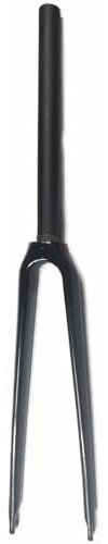 roadkey Forcella per bici da strada 700C 3K, in fibra di carbonio, tubo dritto 28,6 mm, C-Braking (nero lucido)