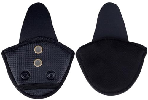 Holdes Motorcycle Ear Warmer Pad, Earmuff Pads Motorcycle - Earmuffs for Motorcycling, Warmer - Removable Winter Warm Earmuffs, Ear Wind Blocker for Riding, Cycling, Cycling, Single Attribute, Siehe