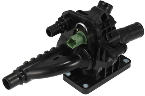 Partsline Boîtier de thermostat avec capteur compatible avec 1.6 HDi Citroën C3 C4 DS3 Peugeot 207 208 308 équivalent à 1336AX 9684588980 9671565980