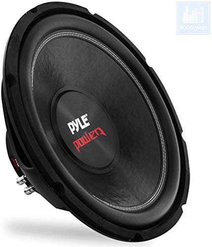 Pyle PLPW15D - Subwoofer 2000W 38 cm con bobina Dual Voice, 4 Ohm