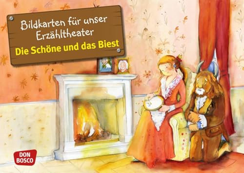 Die Schöne und das Biest. Kamishibai Bildkartenset.: Entdecken - Erzählen - Begreifen: Märchen. (Märchen für unser Erzähltheater)