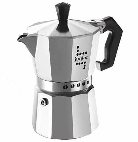 Junior Express Caffettiera, Alluminio, Argento, 3 Tazze