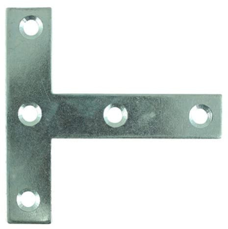 TIMCO 76mm Tee Plate - 76 x 76 x 16mm - Box of 25