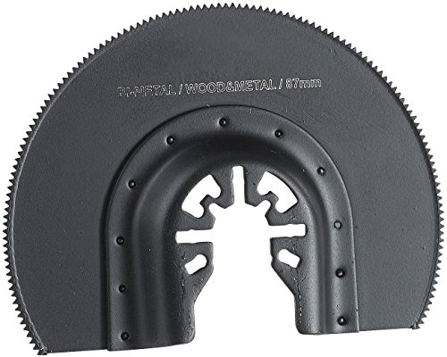 AGT Professional Multitool Sägeblatt: Bimetall-Rundsägeblatt für Multitools, 87 mm, HSS, Schnellspannung (Multifunktionswerkzeug)